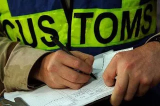Customs control process